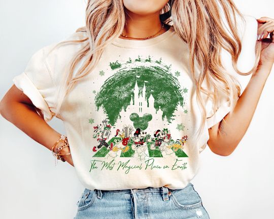 Discover Disneyyy Christmas Shirts, Mickeyy's Very Merry Christmas Party Shirt, Disneyyy Christmas Holiday Shirt, Magicc Kingdom Christmas Shirt