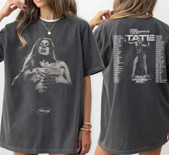 Discover Tate McRae 2025 Concert Tee Tate McRae Fan Gift, Miss Possessive Tour Shirt
