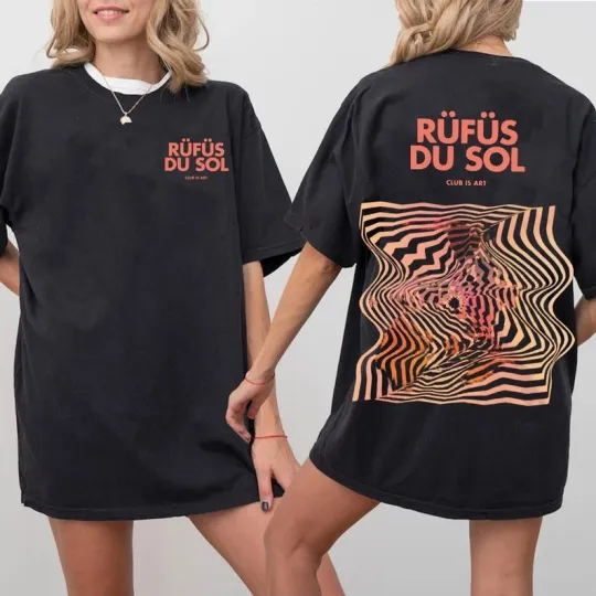 Discover Rufus Du Sol Inhale Exhale World Tour 2025 Shirt, Rufus Du Sol Album Tour Shirt