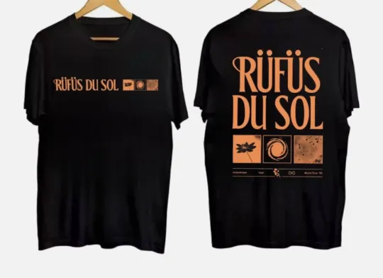 Discover Rufus Du Sol Inhale Exhale Merch 2025 Concert All Sizes T-shirt