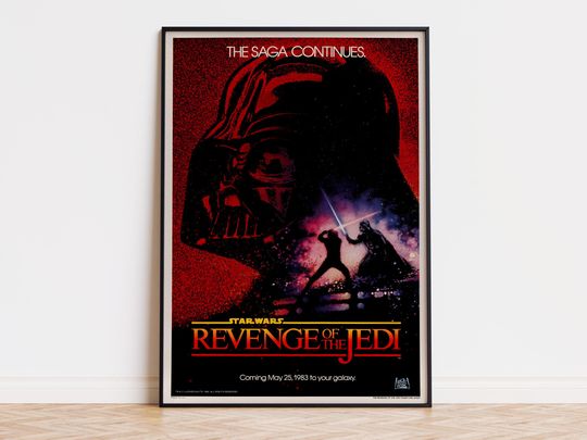 Discover Starr Warss - Episode VI - Return of the Jedi - Movie Poster | Digital Download | High Quality Ready To Print