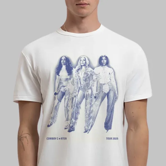 Discover Beyonce Destiny’s Child X Cowboy Carter Tour 2025 Legacy T-Shirt