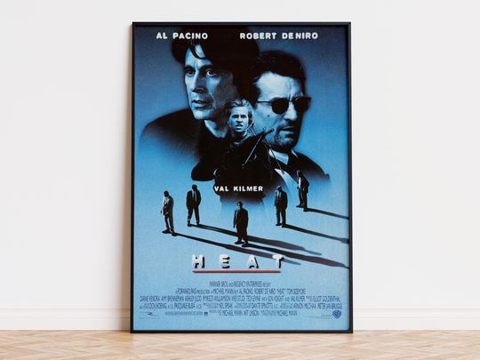 Discover Heat - Movie Poster | Digital Download | High Quality Ready To Print