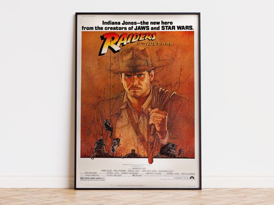 Discover Raiders of the Lost Ark - Movie Poster | Digital Download | High Quality Ready To Print