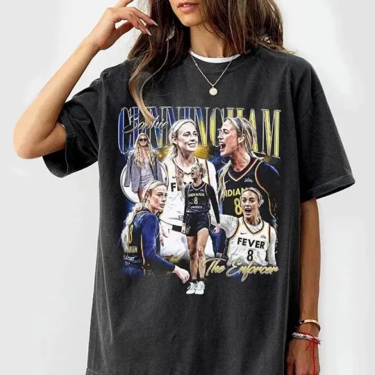 Discover Sophie Cunningham The Enforcer Basketball Bootleg Vintage Shirt