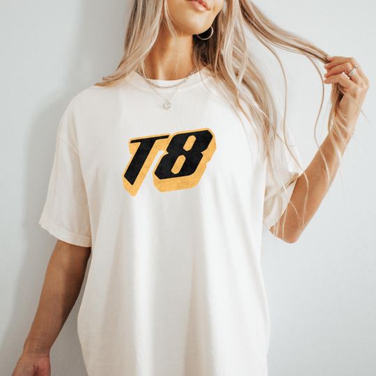 Discover T8 Shirt, Tate McRae Inspired Jersey Concert Tee, Vintage Tate McRae Graphic T-Shirt