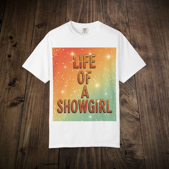 Discover Life of a Showgirl Retro Eras Vibes T-shirt, Vintage Showgirl Tee, Life of Showgirl Shirt