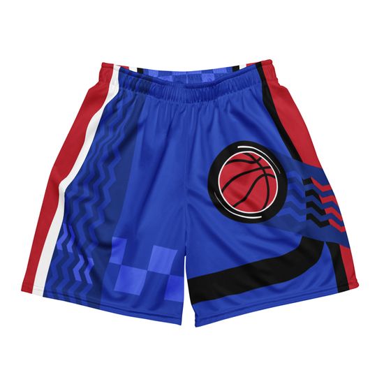 Discover Motor City Unisex mesh shorts, Detroit Basketball Shorts