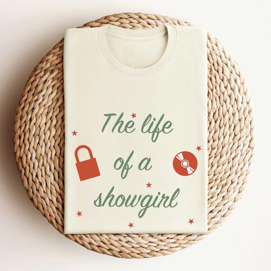 Discover Showgirl Life Shirt, TS12 Graphic Tee, In My Showgirl Tee, Orange Girl Shirt,
