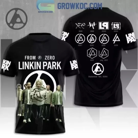 Discover Linkin Park From Zero To All Logo 3D T-Shirt