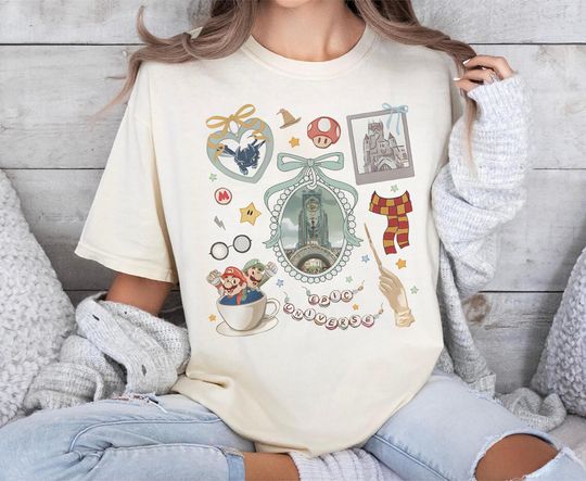 Discover Retro Epic Universe Shirt 2025 Family Park Trip Tee Orlando Theme Park Shirt