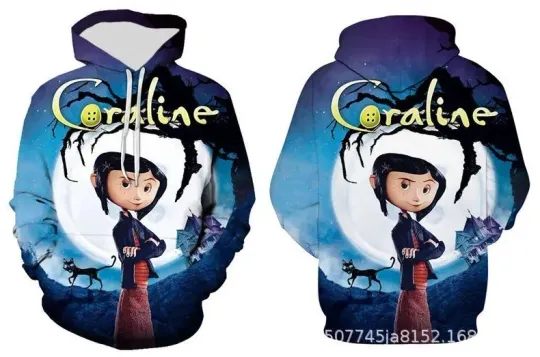 Discover Horror Cartoon Hoodie Happy Halloween Movie 3D Hoodie