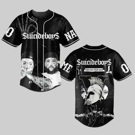 Discover Suicideboy G59 Baseball Shirt, Personalized Suicideboy Merch Shirt, Greyday Tour