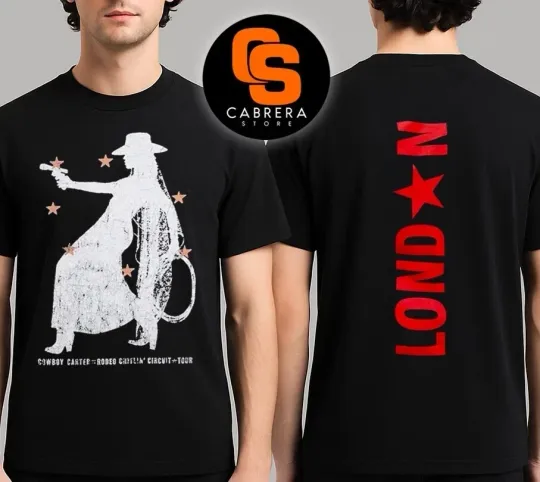 Discover Beyonce Cowboy Carter Tour London 2025 TShirt 2 Sides
