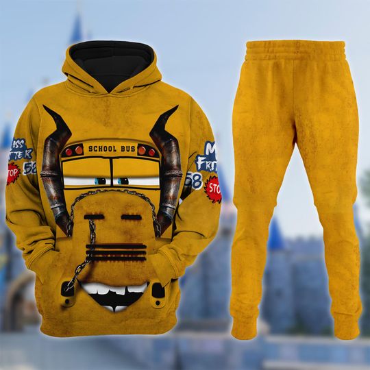 Discover Miss Fritter carss 3D Costume Hoodie, carss Movie Cosplay Costume Jogger