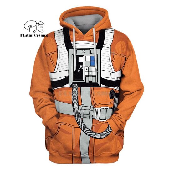 Discover PLstar Cosmos X-Wing Pilot armstrong space suite 3d hoodies/Sweatshirt Winter autumn funny Harajuku Long sleeve streetwear