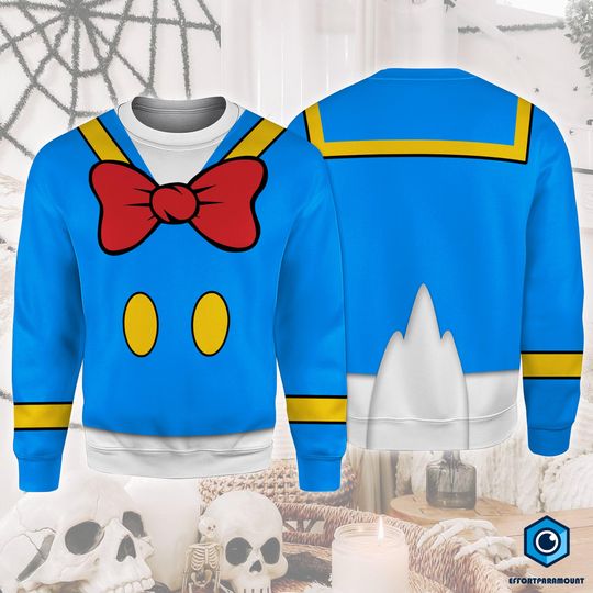 Discover Donald Duckk Costume 3D Sweatshirt