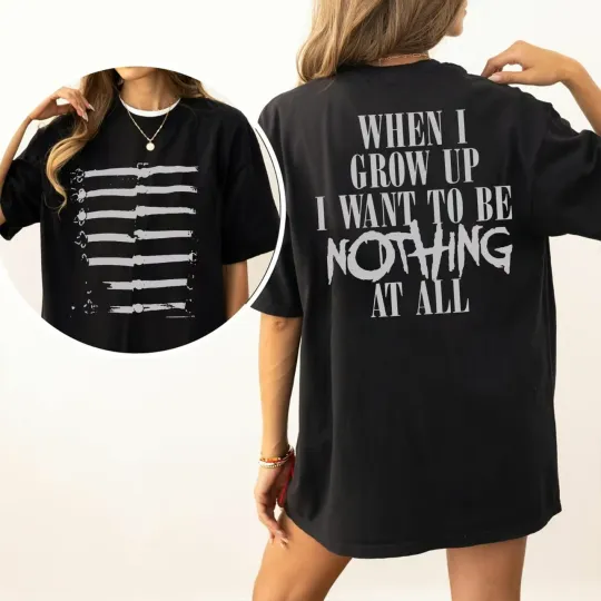 Discover My Chemical Romance The Black Parade Tour LA Mearch Double Sided 2025 T-shirt