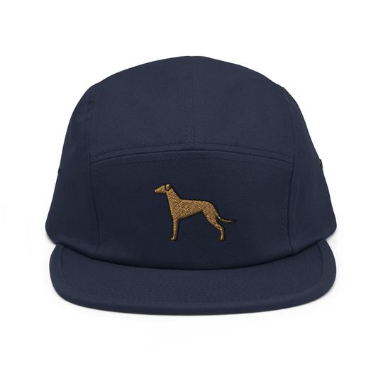 Discover Greyhound  Embroidered 5 Panel Camper Cap