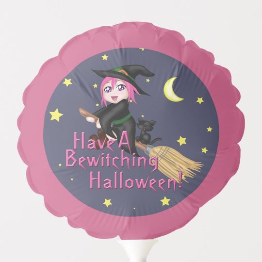 Discover Have a Bewitching Halloween! Balloon