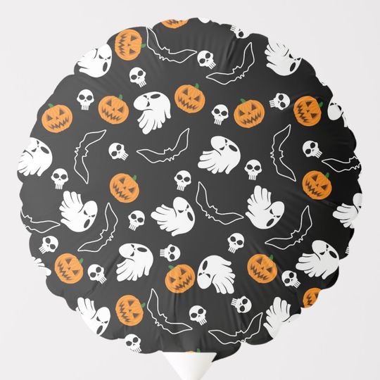 Discover Halloween Ghost Bats Skull Pumpkin Balloon