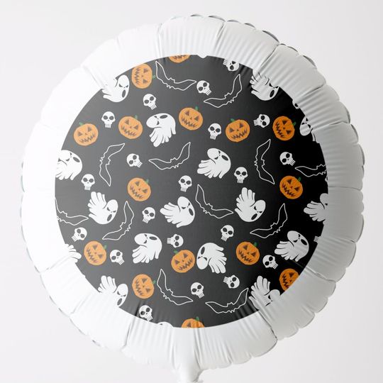 Discover Halloween Ghost Bats Skull Pumpkin Balloon