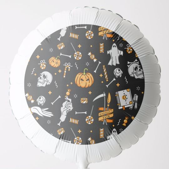 Discover Halloween Pattern 2 Balloon