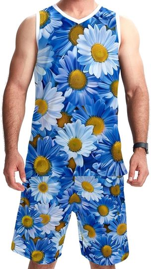Discover Daisy Flower Basketball Jersey Sets