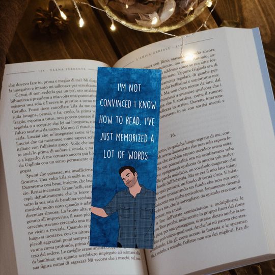 Discover New Girl Bookmarks Set / bookmarks nick bookish accessories reader gift for her gift for reader bookmarks for men women gift for boyfriend