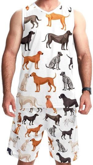 Discover Fun Poodle Dog Basketball Jersey Set