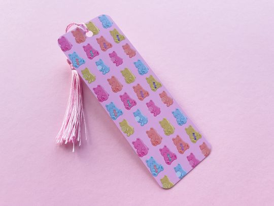 Discover Gummy Bears Bookmark with Tassels