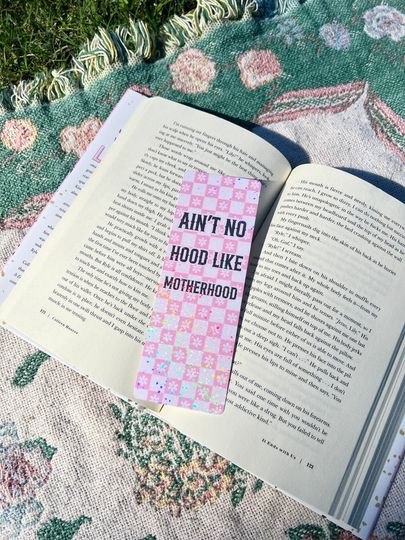Discover Funny Motherhood Bookmark | cute bookmark first mothers day gift | unique bookmark | aesthetic bookmark for women | booktok gift for new mom