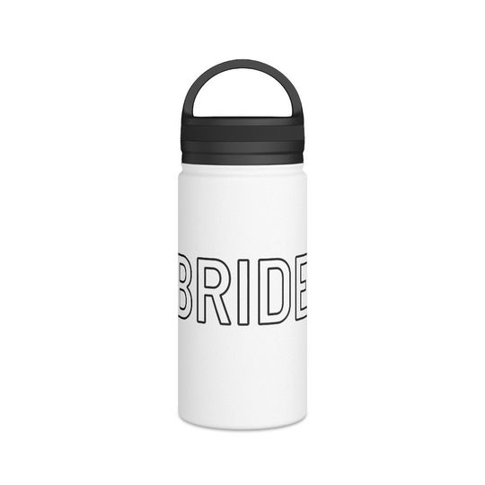 Discover Bride Stainless Steel Water Bottle, Handle Lid