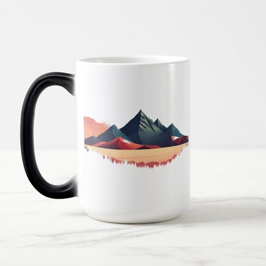 Discover Tranquil Mountain Majesty  Mug