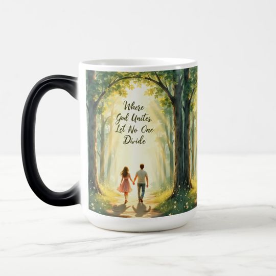 Discover God United  Marriage Morphing Mug