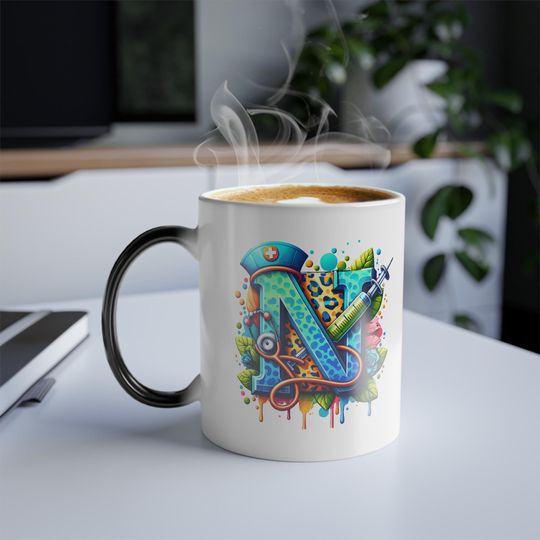 Discover Color Changing Artist Mug, Fun Gift for Creatives, Unique Coffee Cup for Home