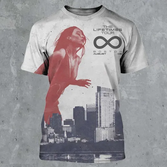 Discover Katy Perry The Lifetimes Tour 2025 Collection Unisex S to 5XL 3D T-shirt BT1367
