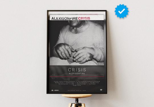 Discover Alexisonfire Poster | Crisis Poster | Album Poster Prints | Wall Decor Posters | Album Cover | Rock Music Poster