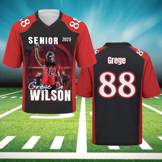 Discover Custom Football Jersey Personalized Name Number Training Shirt