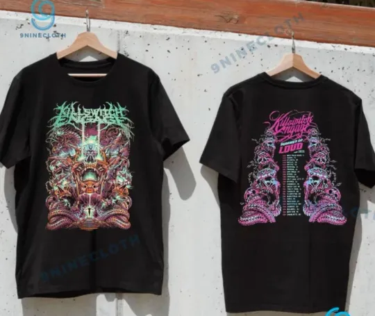 Discover Killswitch Engage Summer Of Loud Tour 2025 T-Shirt