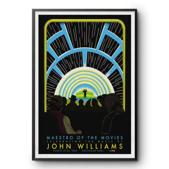 Discover John Williams Hollywood Bowl Limited August 22-24 2025 Poster