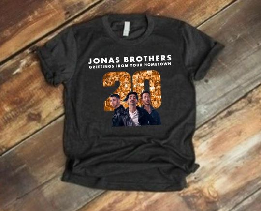 Discover Jonas Brothers Greetings From Your Hometown Tour PNG  Digital Download for T-Shirts, Posters & More