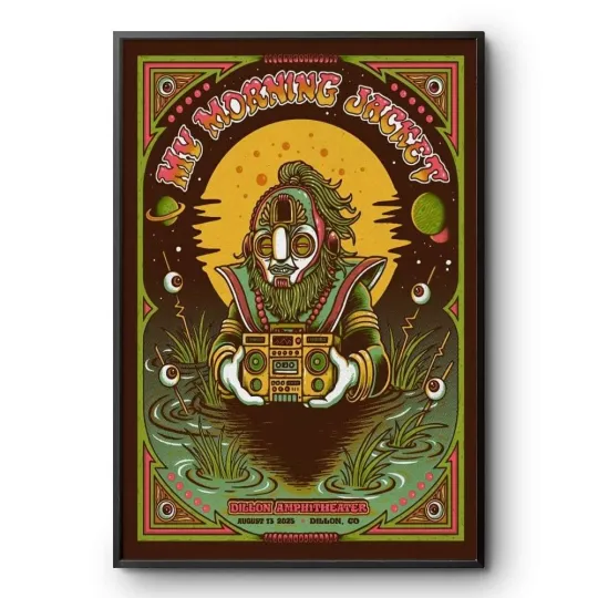 Discover My Morning Jacket Dillon Amphitheater In Dillon, CO August 13 2025 Poster