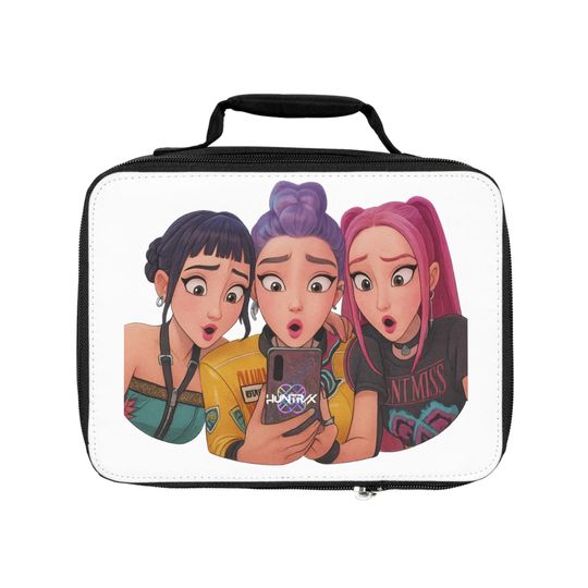 Discover Charming Lunch Bag Featuring Trendy Friendship Design, Ideal for School