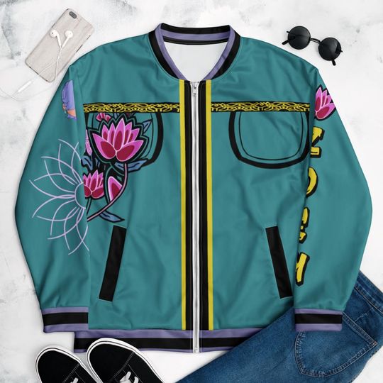 Discover Zoey, KPOP Demon Hunters Cosplay Unisex Bomber Jacket