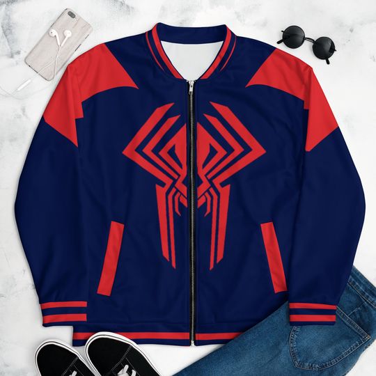 Discover Spider-Man 2099 Cosplay Jacket, Unisex Bomber