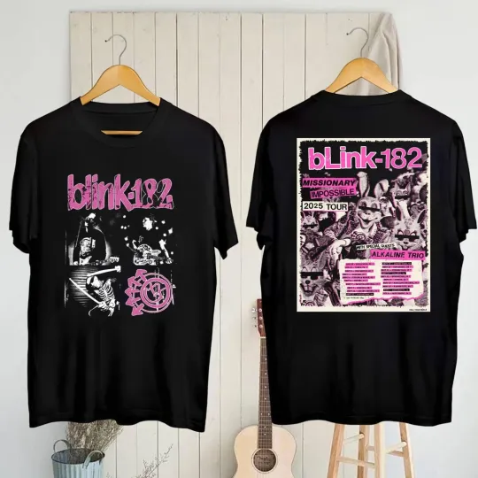 Discover B182 Missionary Impossible Tour 2025 Rock Band T-shirt 2 sides reprint