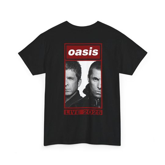 Discover Oasis - Live 2025 Tour - black