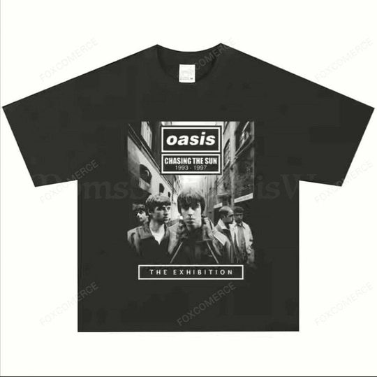 Discover Oasis 2025 Rock Band Heavy American Retro Hip Hop Streetwear Tee