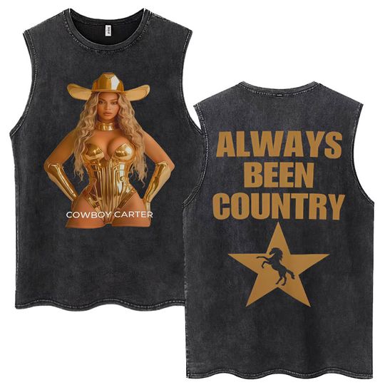 Discover Washed Beyonce Cowboy Carter Tour 2025 Tank Tops